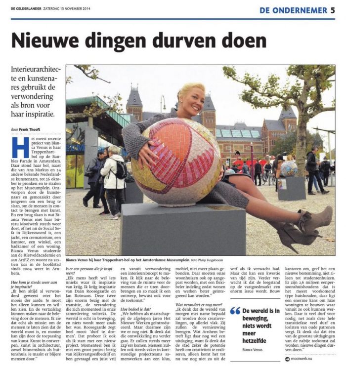 De Gelderlander/De ondernemer November 15, 2014